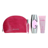 Estuche Guess Pink Edp 75ML+15ML+100ML B/L + Pochette Mujer