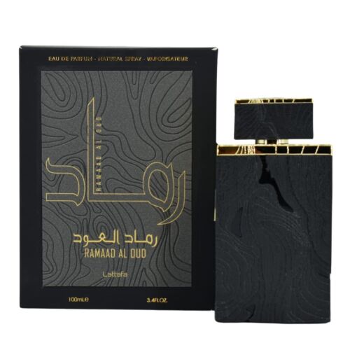 Ramaad Al Oud Lattafa 100Ml Edp Unisex- Inspirado en Versace Pour Homme Oud Noir Versace