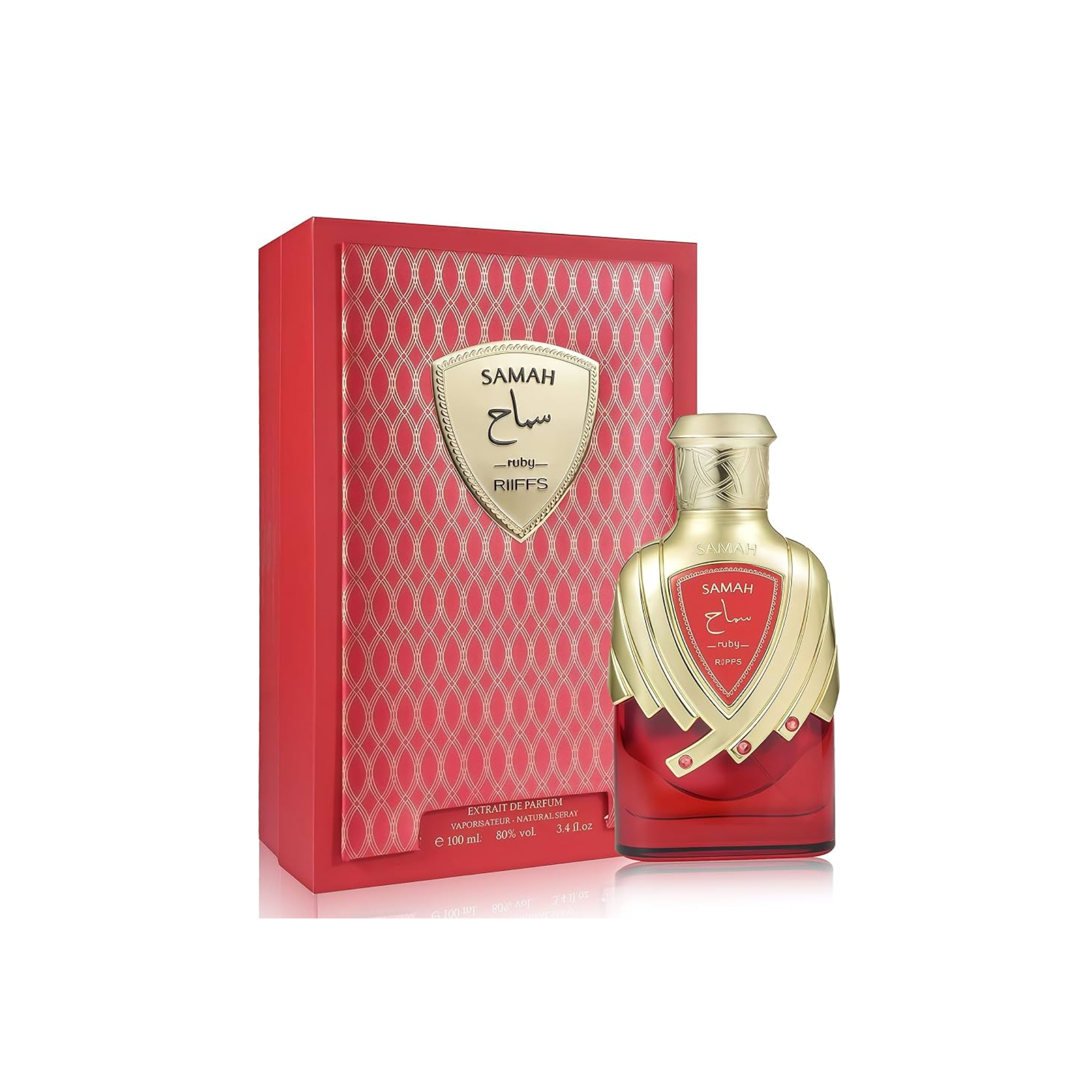 Samah Ruby Riiffs Edp 100ML Mujer
