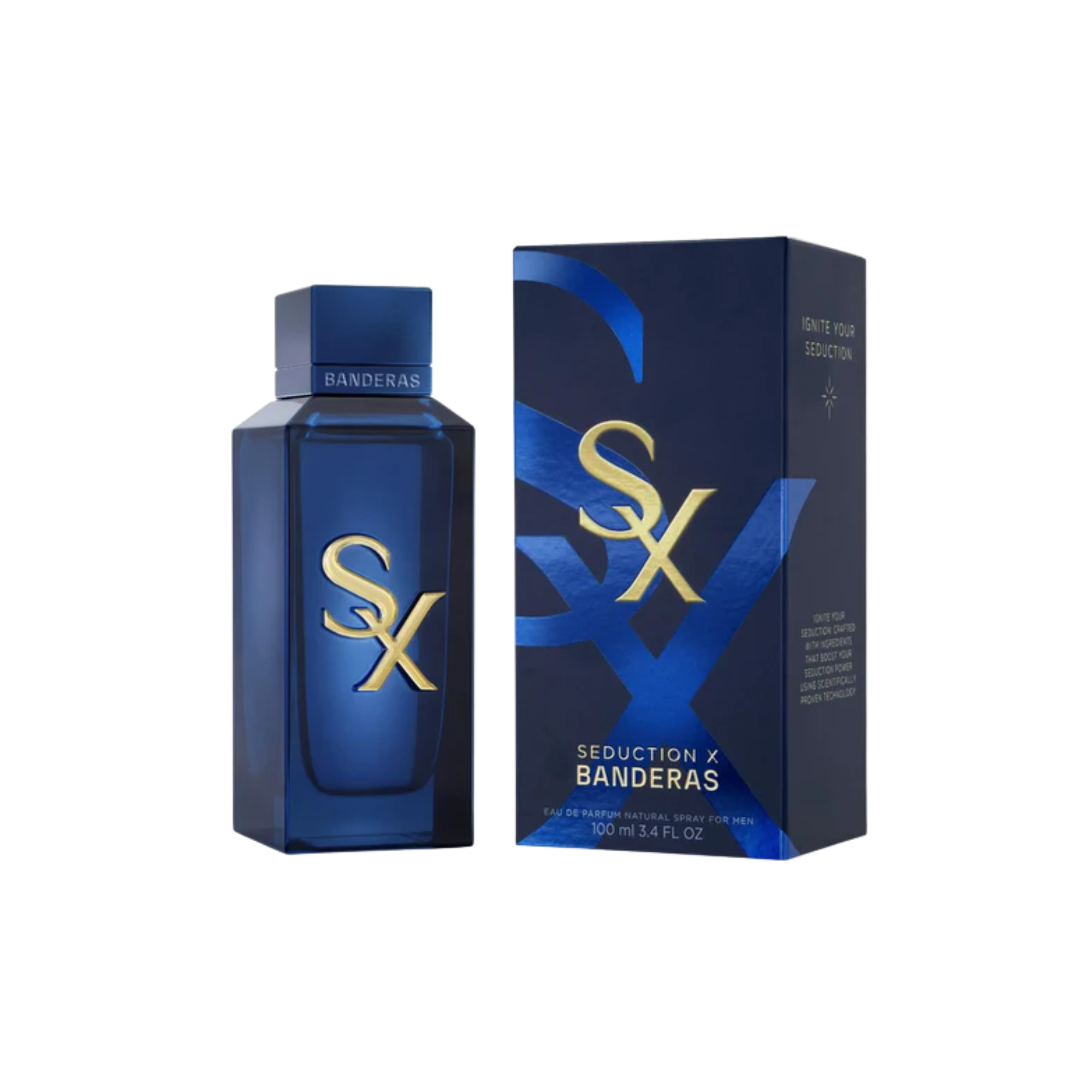 Sx Seduction X Banderas Edp 100Ml Hombre
