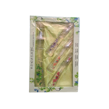 SET NOW DAYS FLOWER NIGHT EDT 100ML+ 3 DE 30 ML  MUJER