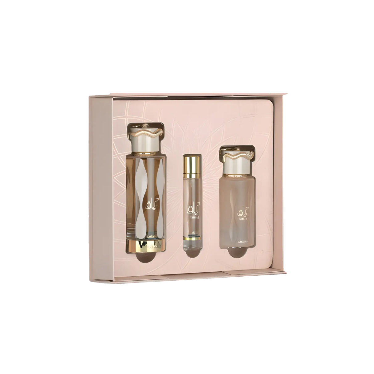 Estuche Teriaq Lattafa Edp 100Ml + 12Ml + Hair Mist 50Ml Unisex