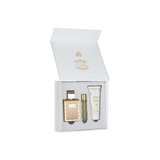 Estuche The Kingdome Lattafa Edp 100Ml + 12Ml + S/G 100Ml Hombre