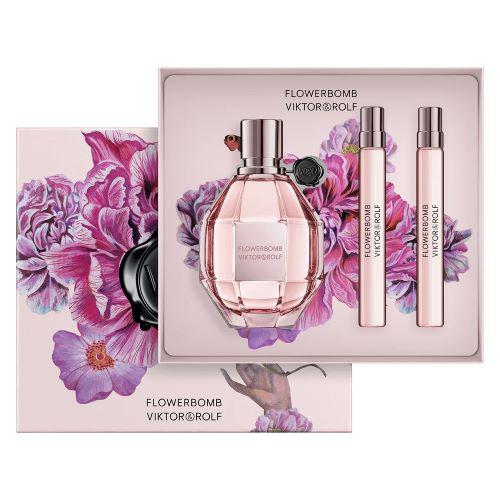 Estuche Flowerbomb Viktor & Rolf  Edp 100ML + 2x10ML Mujer