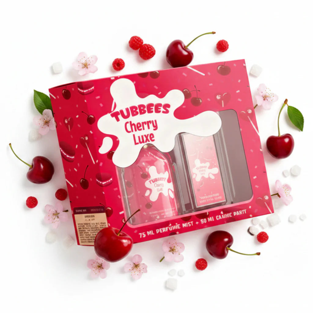 Estuche Tubbees Cherry Luxe 75Ml Perfume Mist + 50Ml Edp Unisex