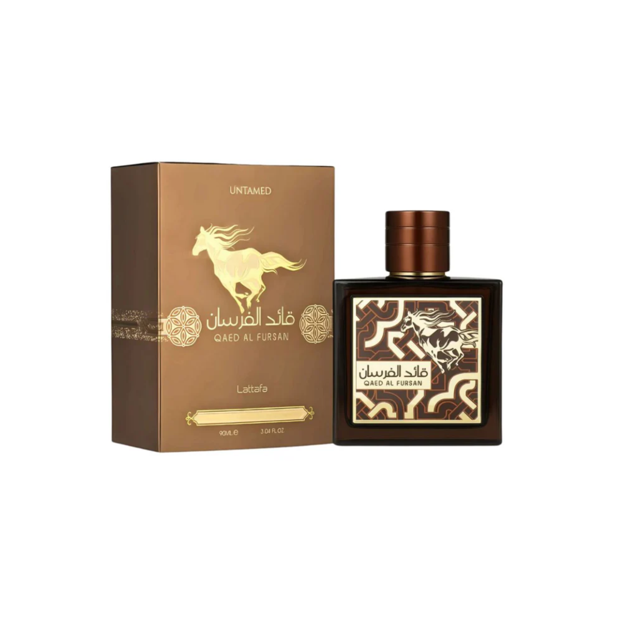 Qaed Al Fursan Untamed Lattafa Unisex Edp 90ML - Inspirado en Eros Najim Versace