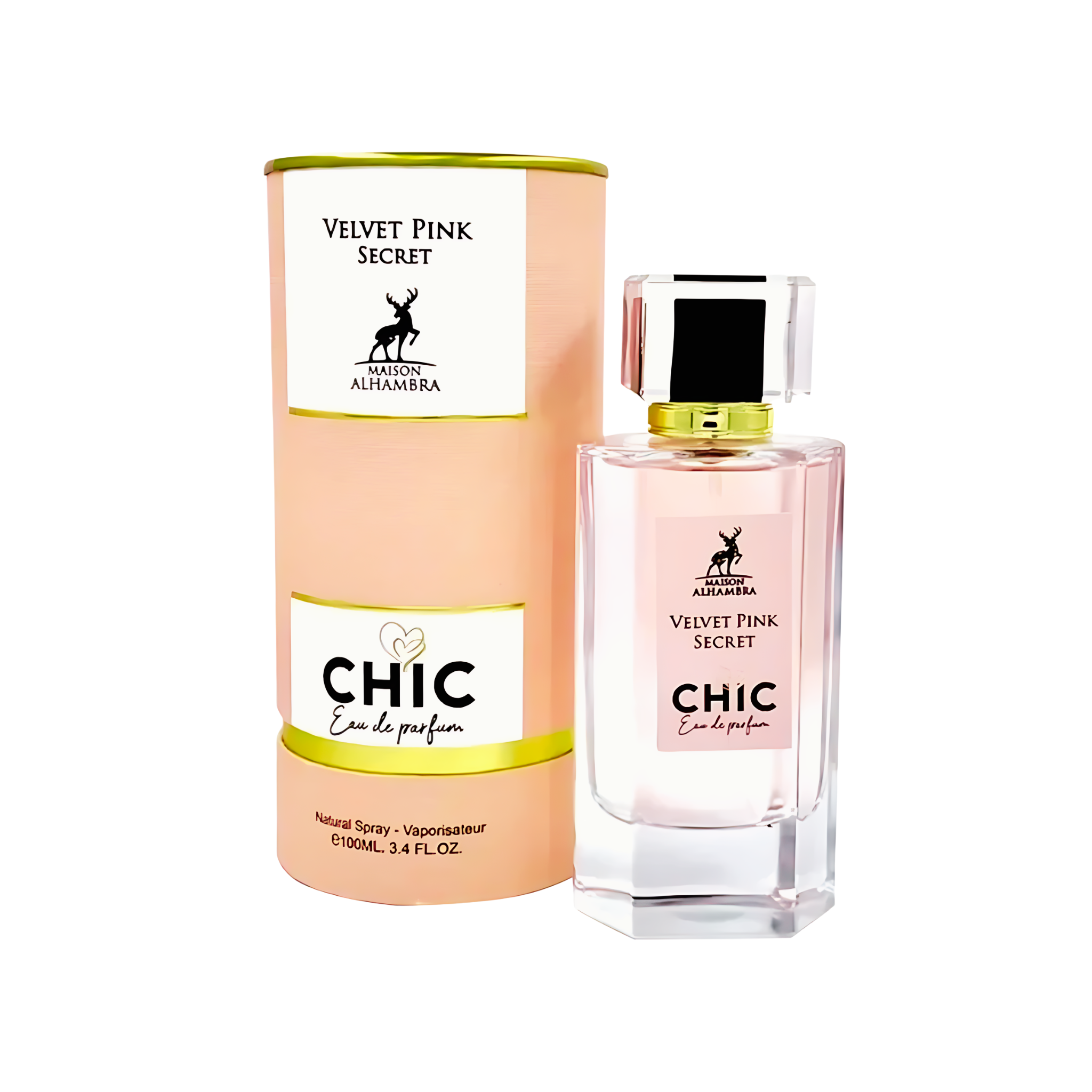 Velvet Pink Secret Chic Maison Alhambra Edp 100Ml mujer