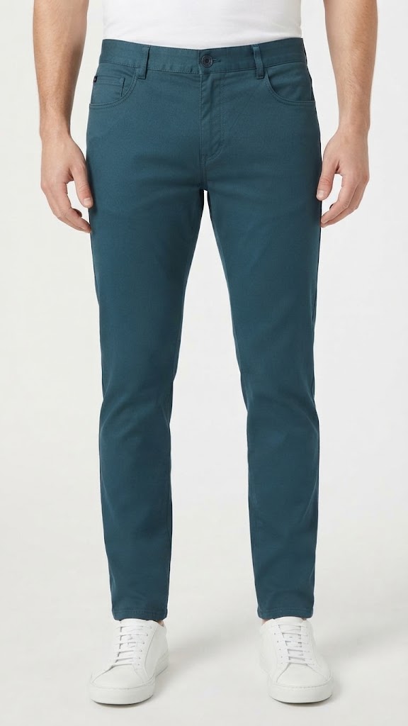 Pantalon verde caqui Selected Hombre 0223