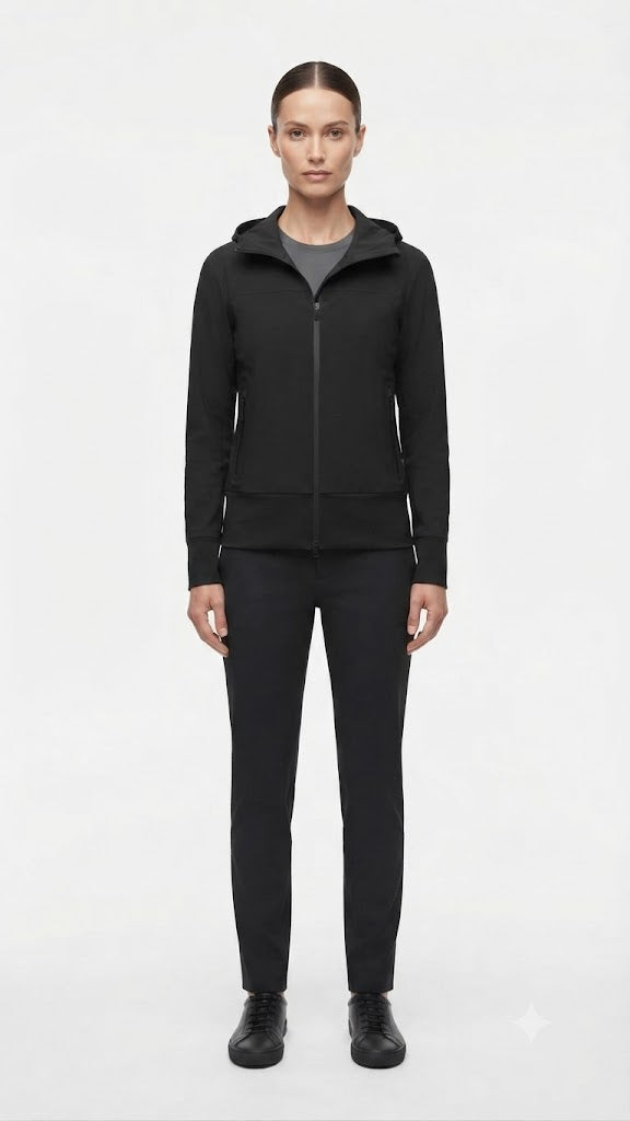 Chaqueta Casual Selected Negra Mujer