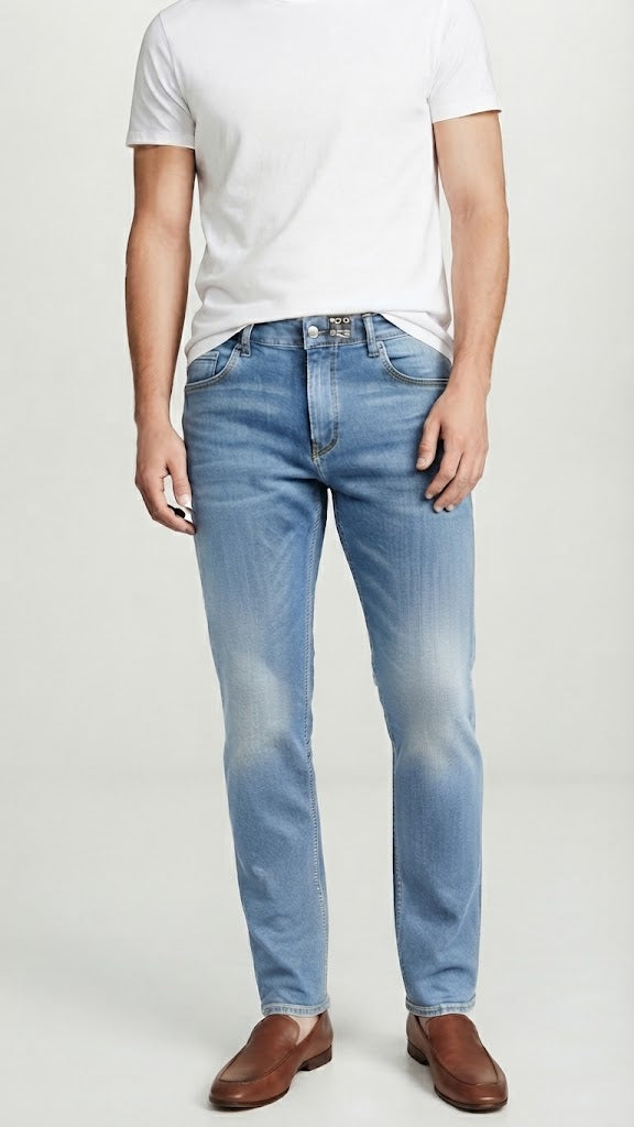 Jeans Denim Azul Claro Selected Hombre 9627