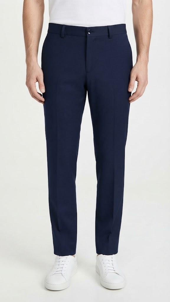 Pantalon Azul Marino Selected Hombre 9442