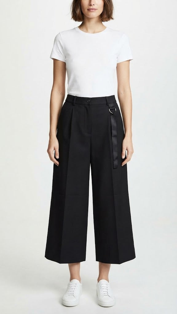 Pantalon Negro Selected Mujer 3689