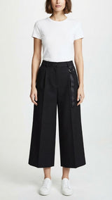 Pantalon Negro Selected Mujer 3689