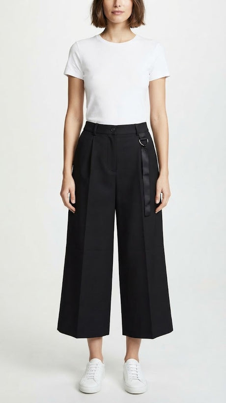 Pantalon Negro Selected Mujer 3689