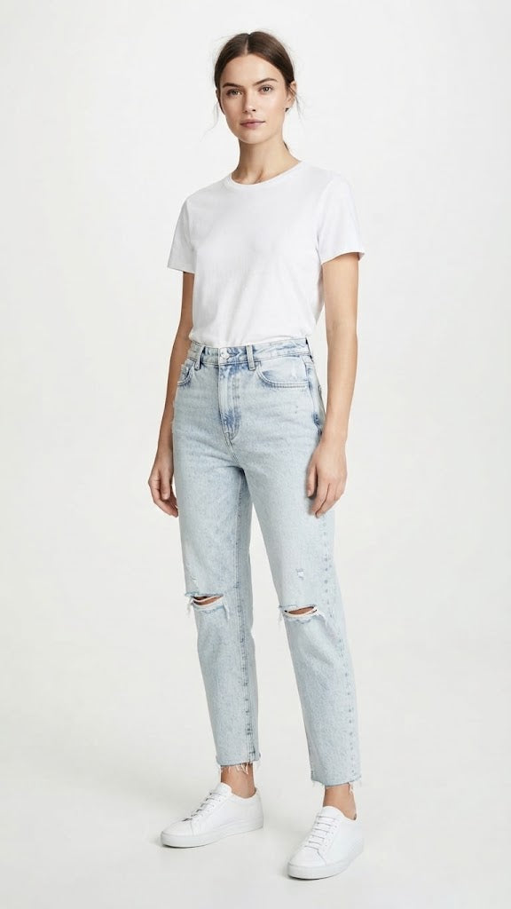 Jeans Denim Azul Claro Seleceted Mujer 5670