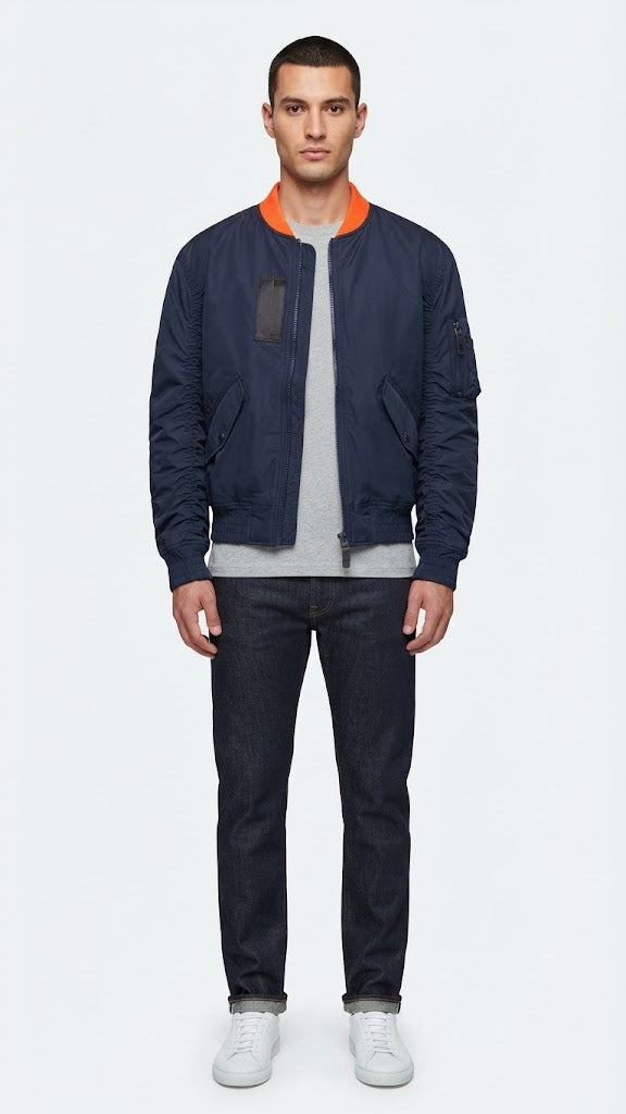 Chaqueta Casual Azul Electrico Selected Hombre 1666