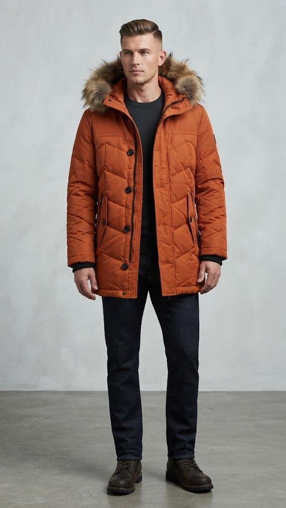 Chaqueta Naranja Selected Hombre 6385