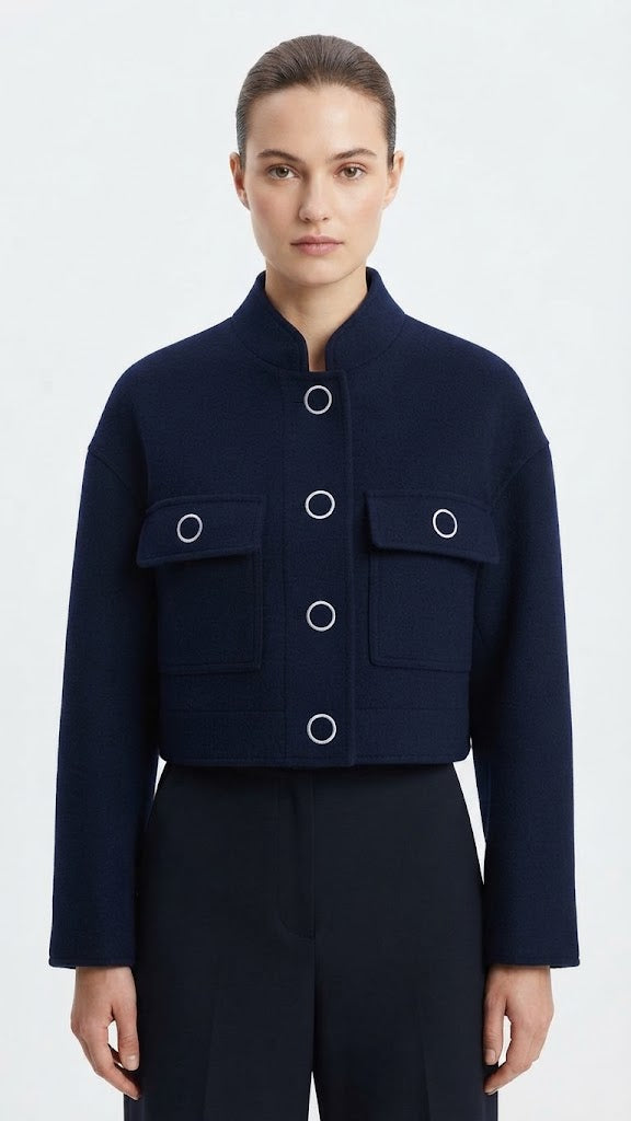 Chaqueta Azul Electrico  Selected  Mujer 0337