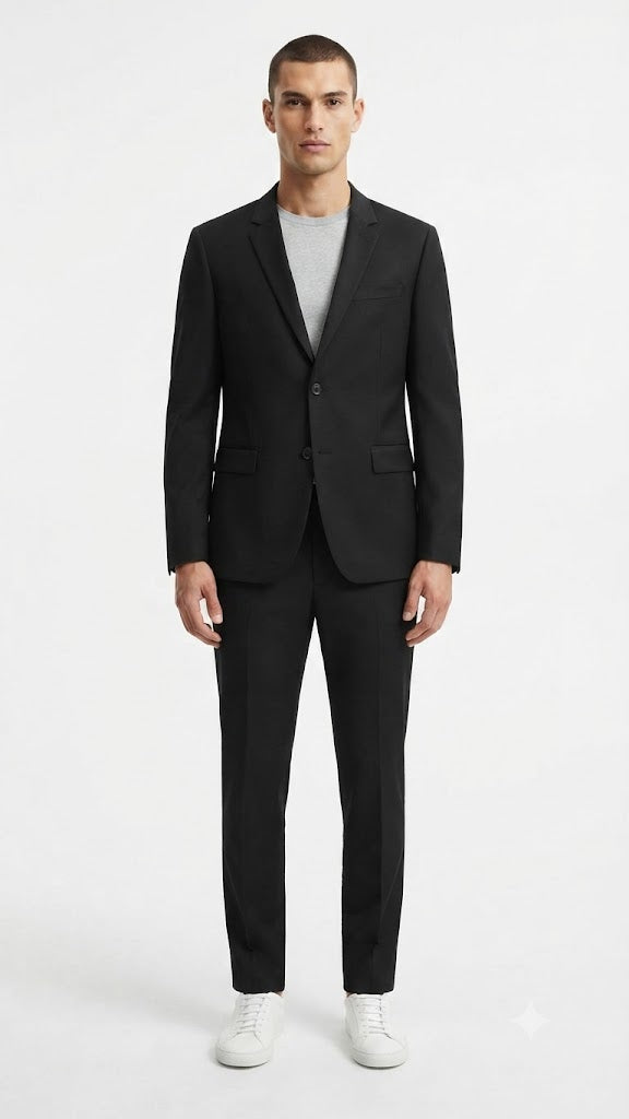Blazer Selected Negro  Hombre