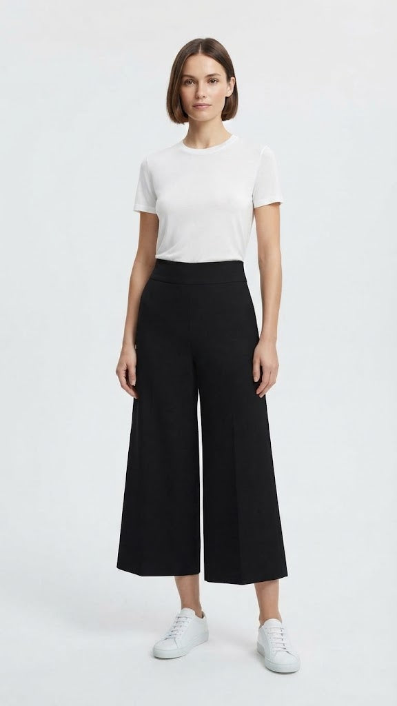 Pantalon Negro Selected Mujer 7649