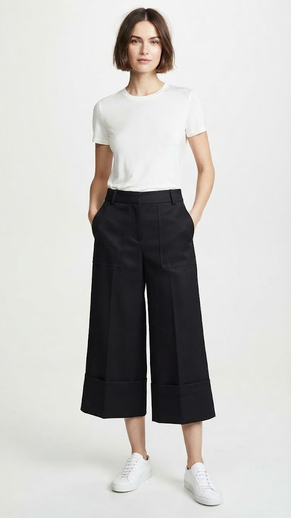 Pantalon Negro Selected Mujer 6268