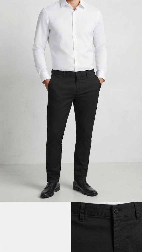 Pantalon Negro Selected Hombre 1238