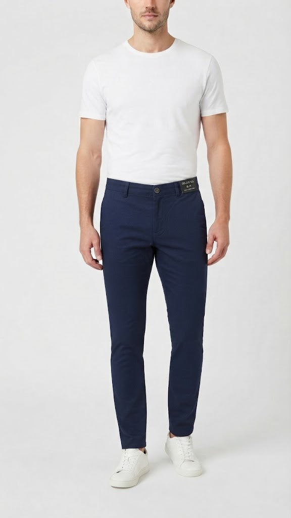 Pantalon Azul Marino Seleceted Hombre 2544