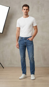 Jeans Denim Azul Medio Seleceted Hombre 1402