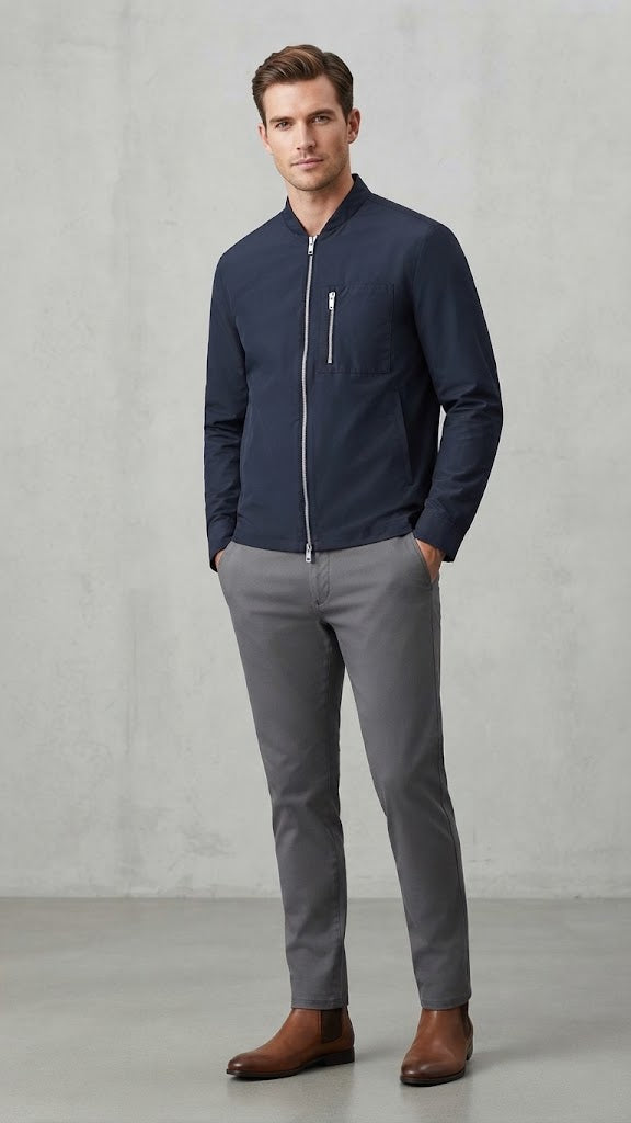 Chaqueta Azul Electrico Selected Hombre 7025