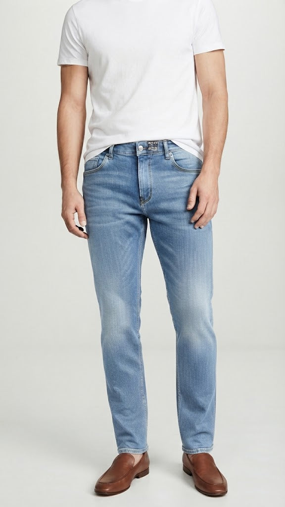 Jeans Denim Azul Claro Selected Hombre 7961