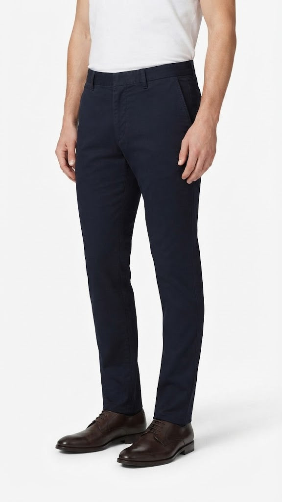Pantalon Azul Electrico Seleceted Hombre 0357