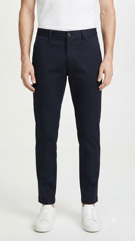 Pantalon Casual Selected Azul Electrico Hombre