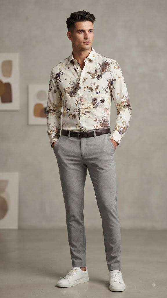 Camisa Blanca Selected Hombre 8749