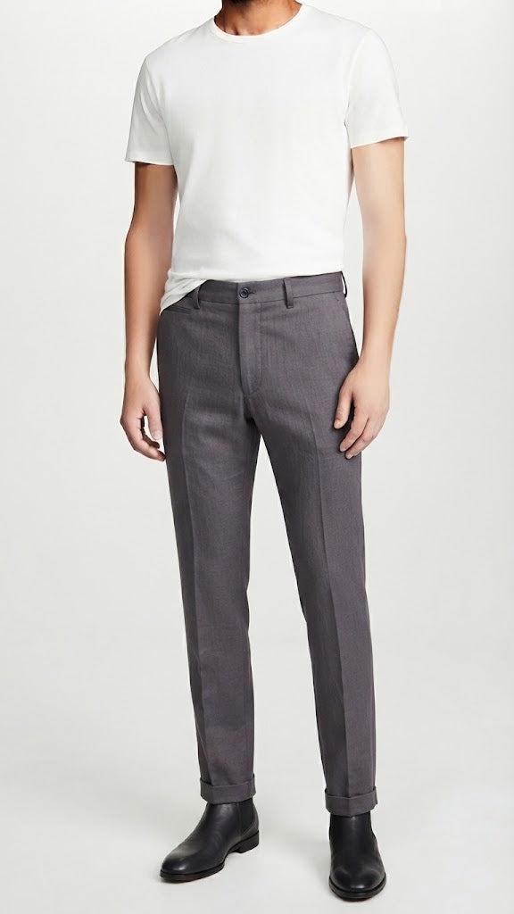 Pantalon Gris oscuro Selected Hombre 6909