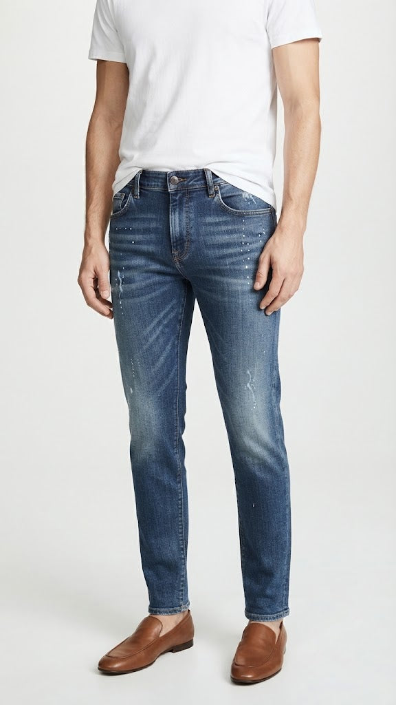 Jeans Denim Azul Medio Seleceted Hombre 5341