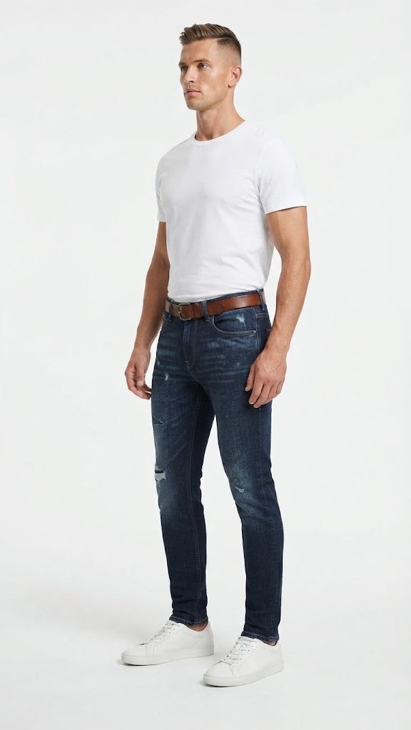 Jeans Denim Azul  Seleceted Hombre 4764