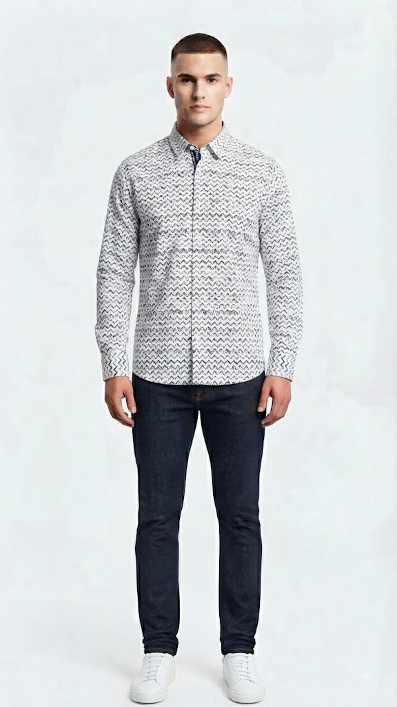Camisa Blanca Selected Hombre 1183