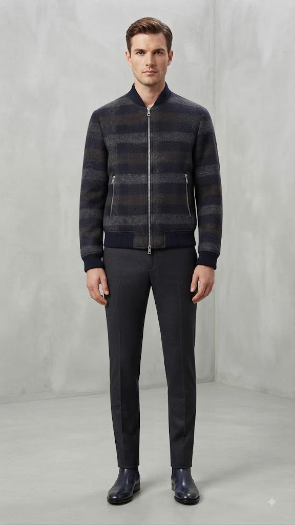 Chaqueta Mezcla De colores  Selected  Hombre 4002