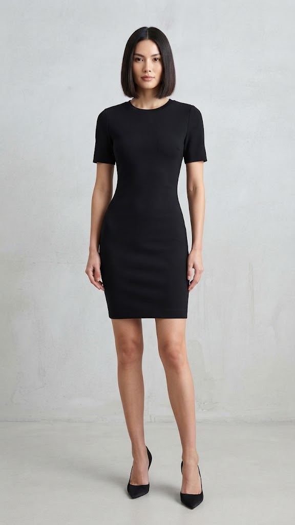 Vestido De Mujer Negro selected Mujer 2085
