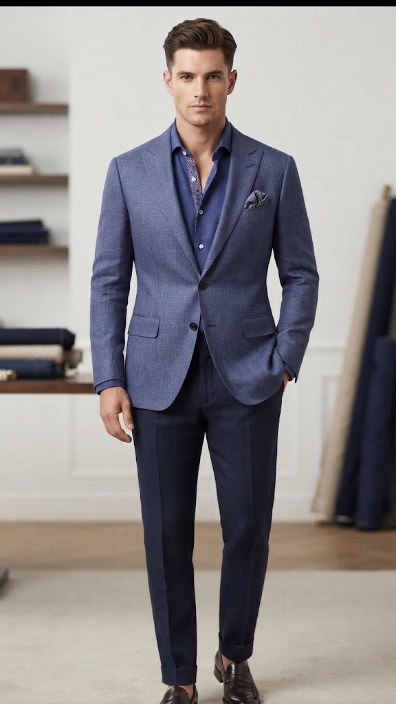 Blazer Morado Selected Hombre 6519