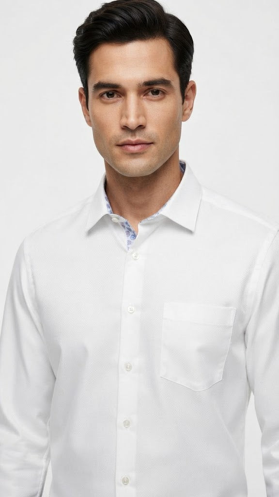 Camisa Blanca Selecetd Hombre 0928