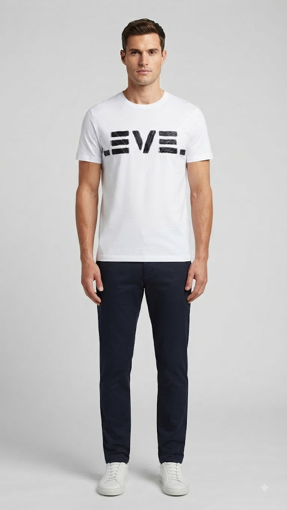 Polera Blanca Selected Hombre 6543