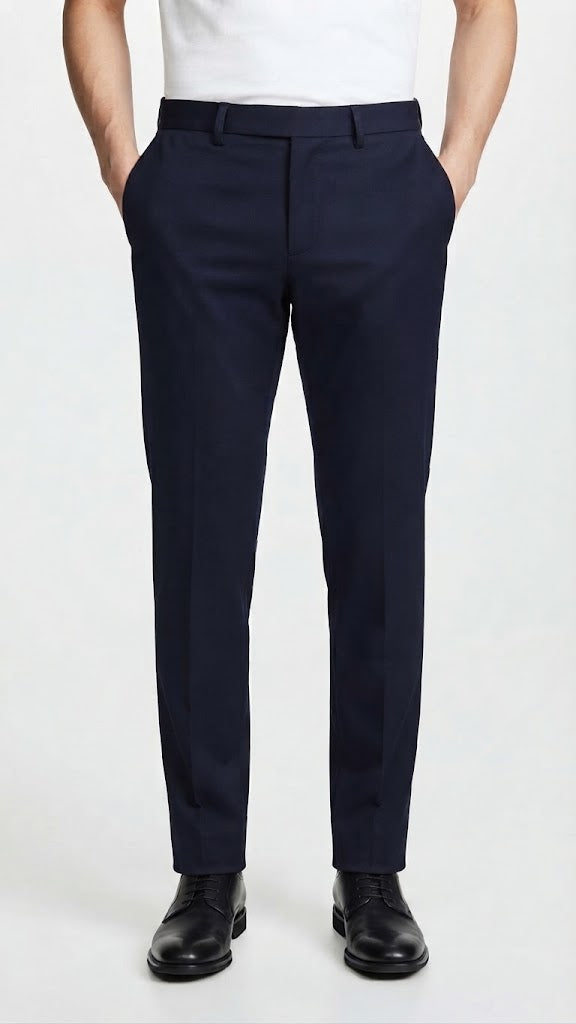 Pantalon Casual Selected Azul Electrico Hombre 9802