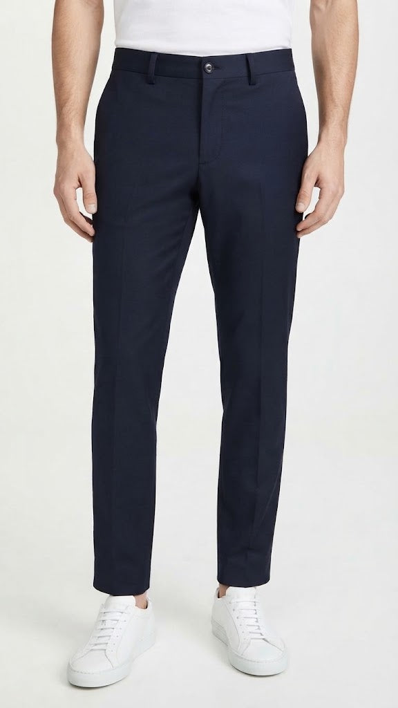 Pantalon Azul Marino Selected Hombre 7266