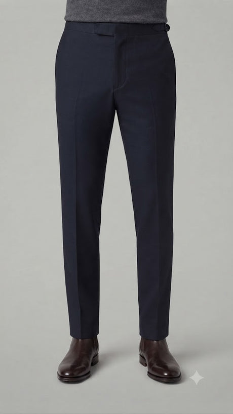 Pantalon Casual Selected Azul Electrico Hombre