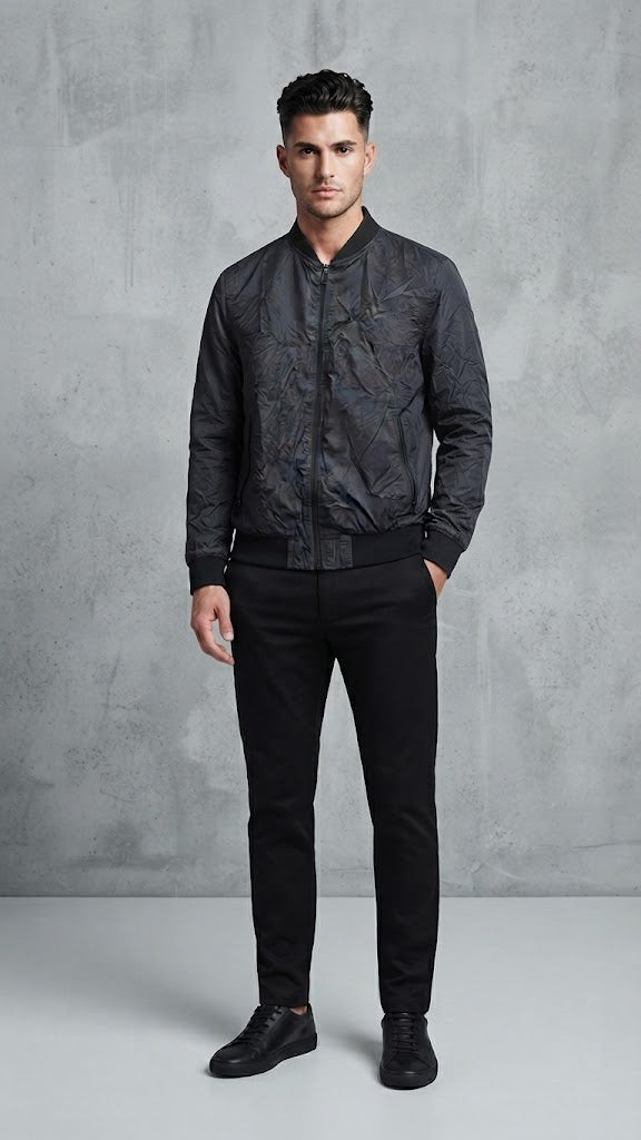 Chaqueta Negra Selected Hombre 8839