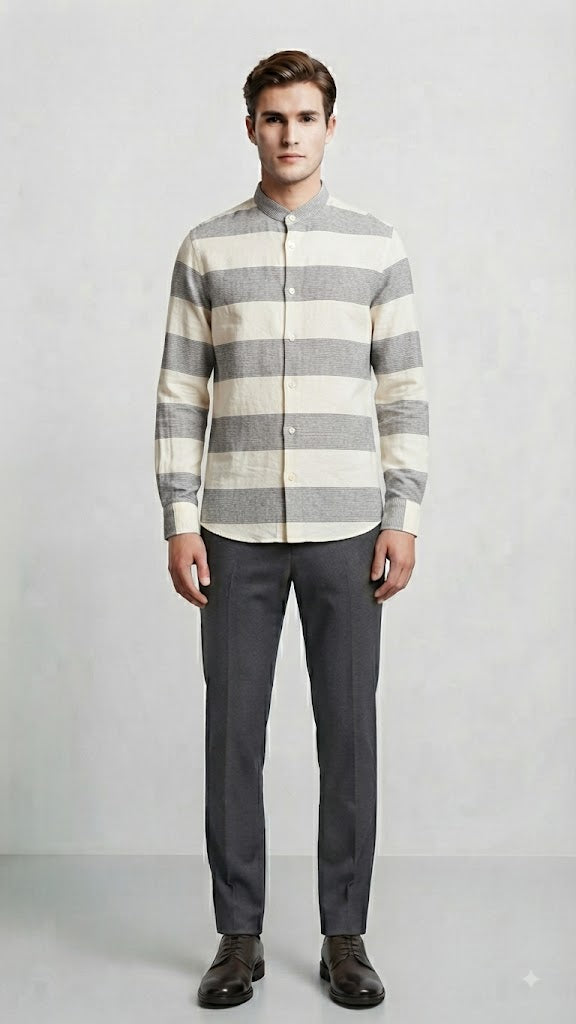 Camisa Selected Blanca hombre 5772