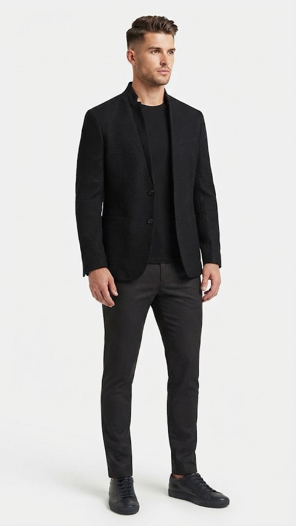 Blazer Gris Medio Selected Hombre 4299