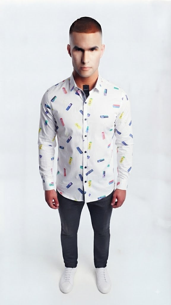 Camisa  Selected Blanco Hombre 5957