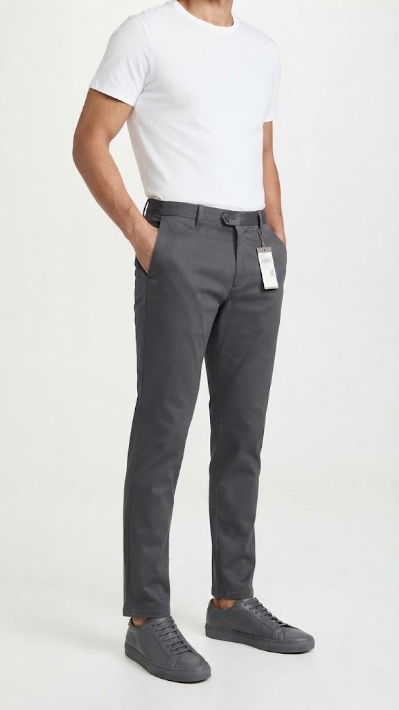 Pantalon Gris oscuro Selected Hombre 5582